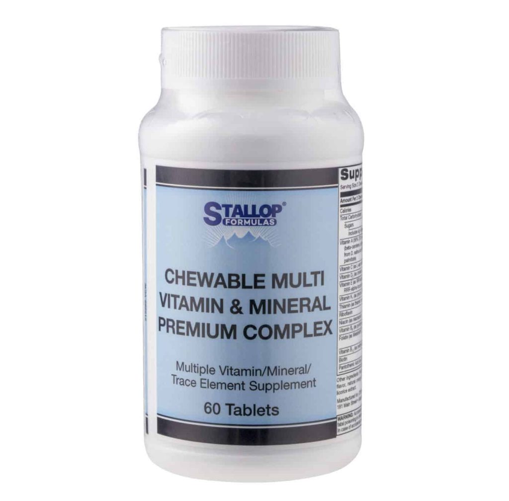 Stallop Formulas CHEWABLE MULTI VITAMIN & MINERAL PREMIUM COMPLEX
