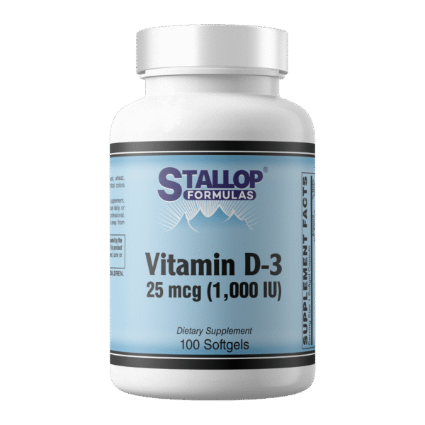 Stallop Formulas® Vitamin D3 25mcg (1000 IU)