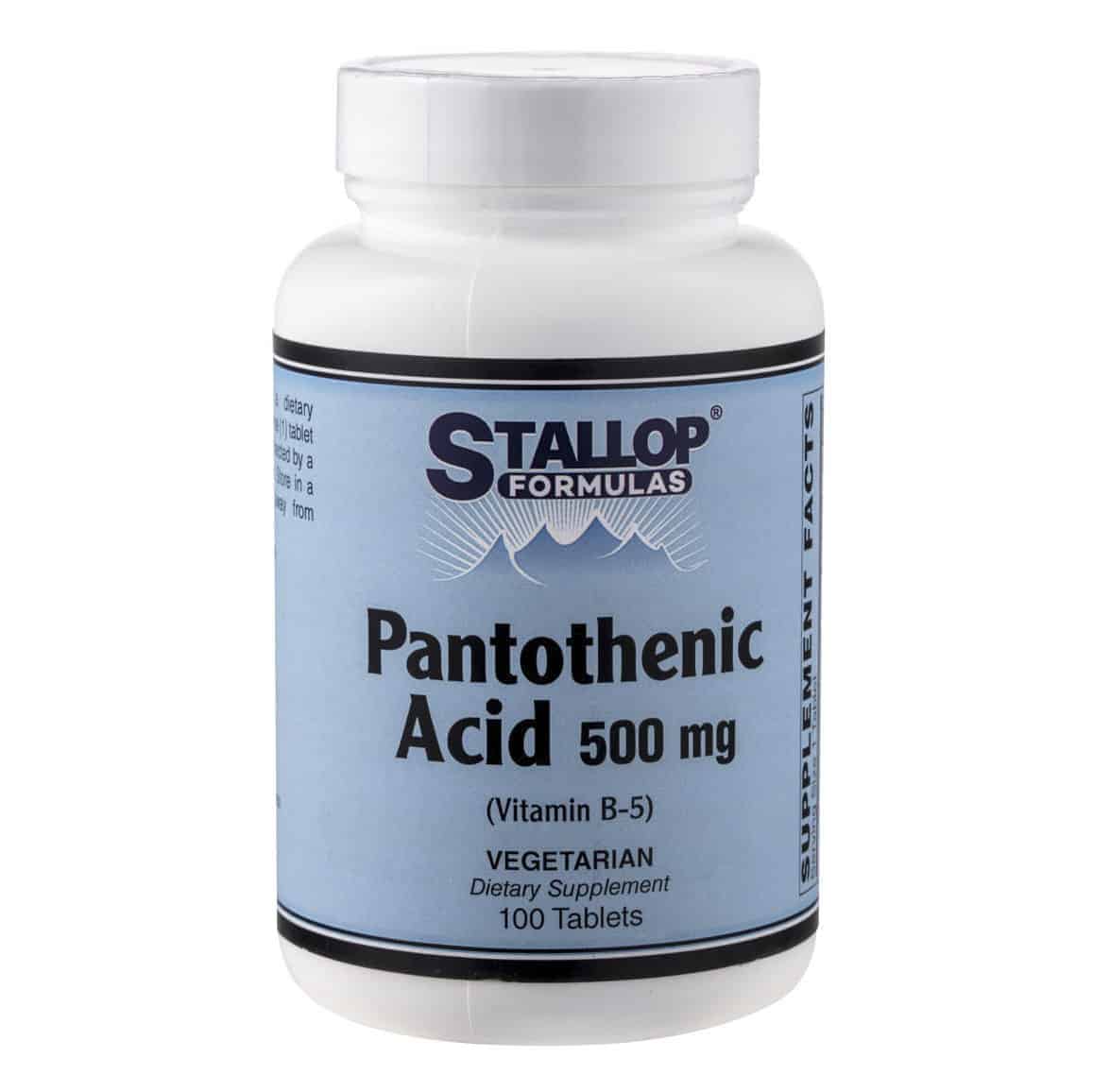 PANTOTHENIC ACID Stallop Formulas PANTOTHENIC ACID Stallop Formulas