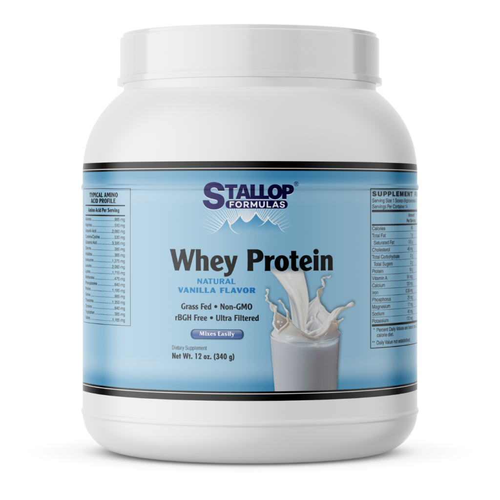 Vanilla Whey Protein 340 grams Stallop Formulas®