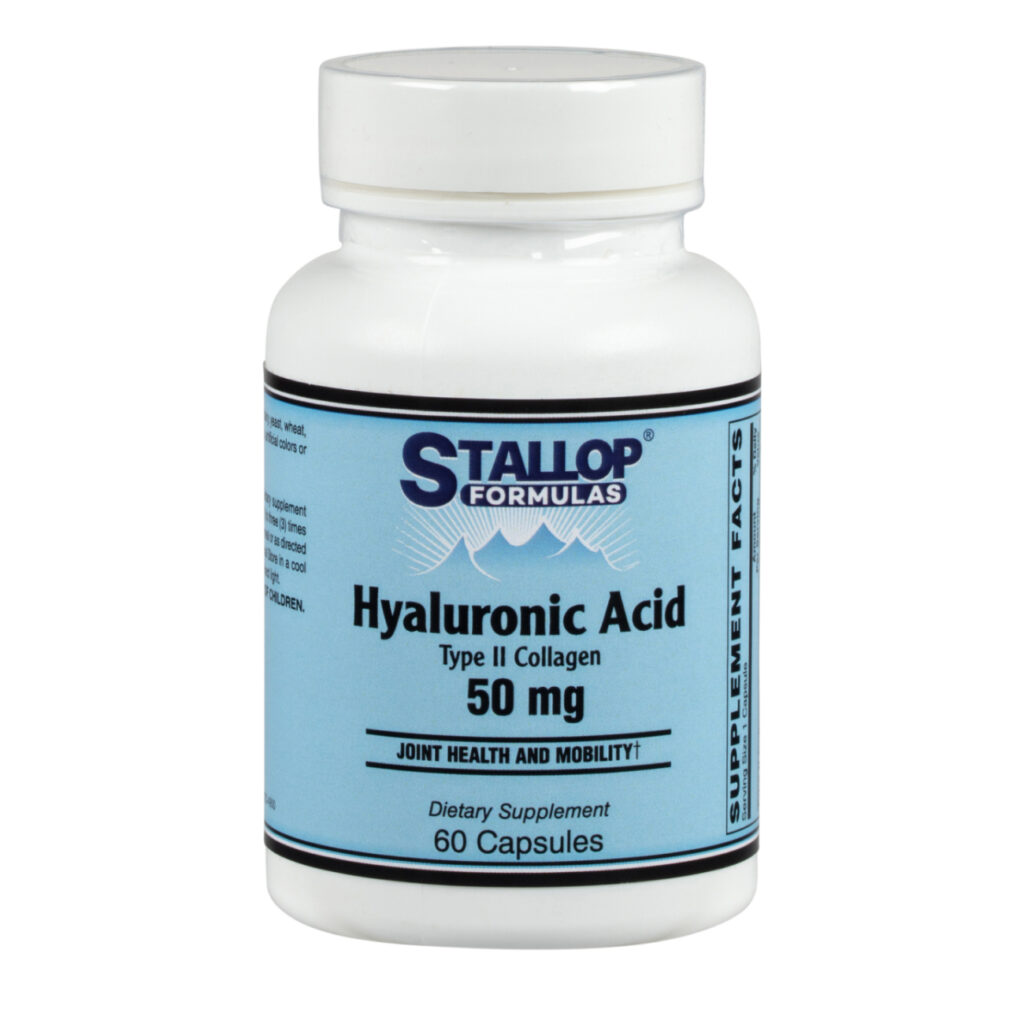 Stallop Formulas HYALURONIC ACID - TYPE II COLLAGEN - 50 MG