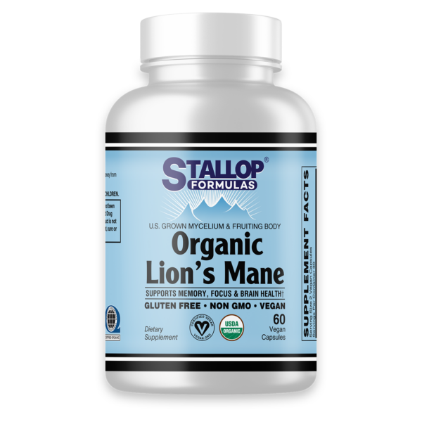 Stallop Formulas Organic Lion's Mane