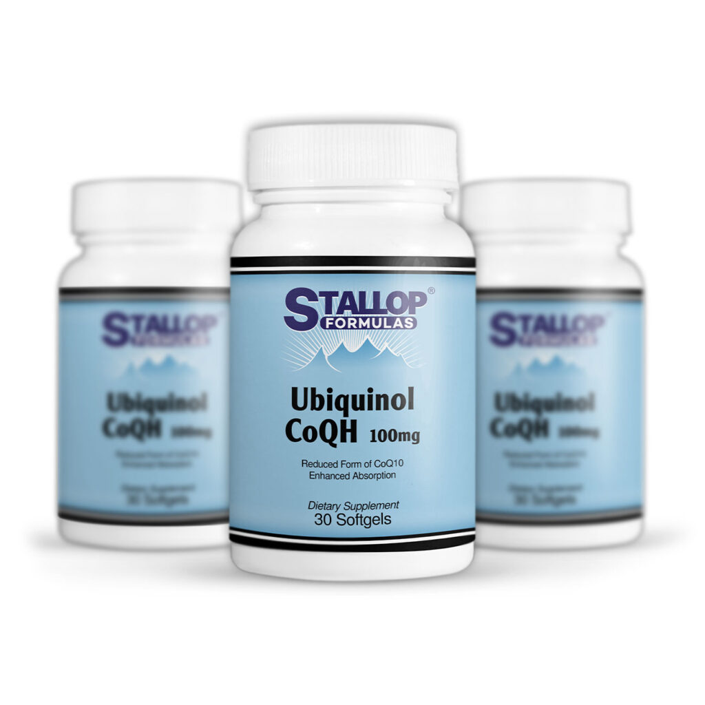 Stallop Formulas UBIQUINOL COQH - 100 MG - BUY 3 AND SAVE