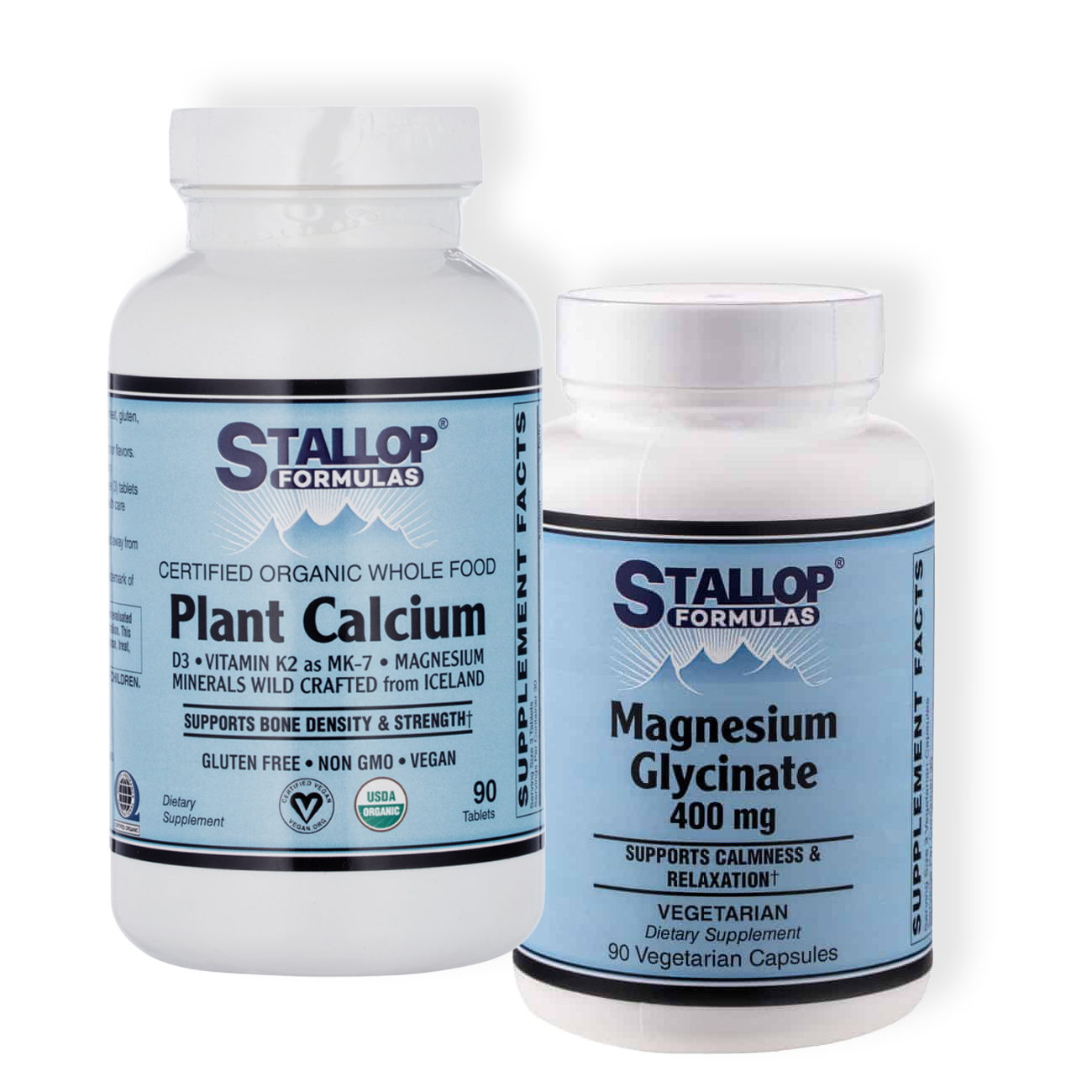 Stallop Formulas Plant Calcium & Magnesium Glycinate Stallop Formulas Plant Calcium & Magnesium Glycinate
