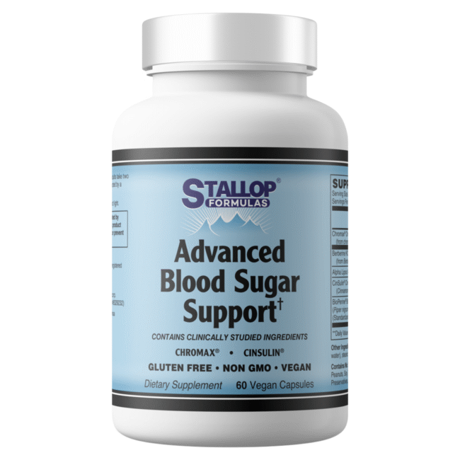 Advanced Blood Sugar Support 60 count Stallop Formulas