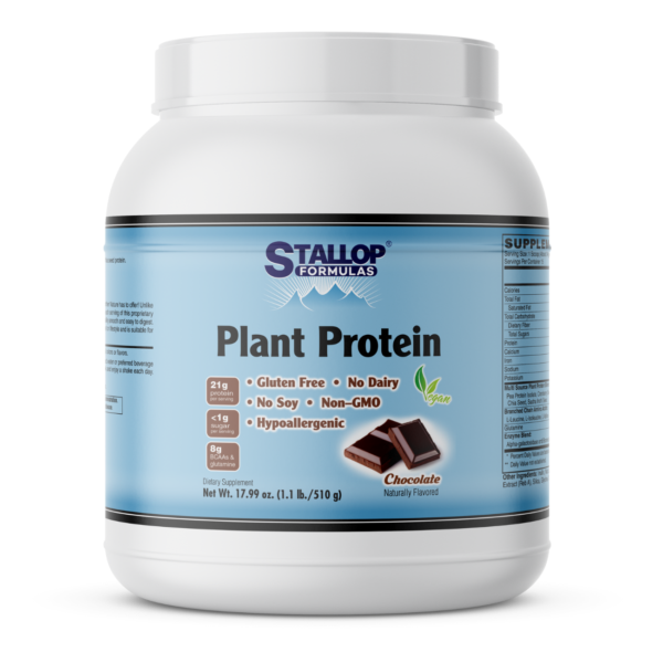 Chocolate Plant Protein 510 grams Stallop Formulas®