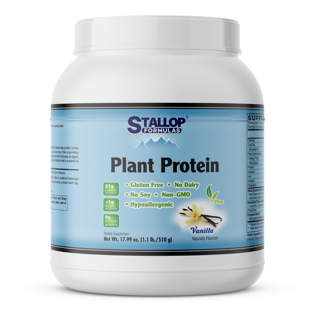 Vanilla Plant Protein 510 grams Stallop Formulas®