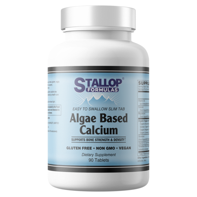 Stallop Formulas® Algae-Based Calcium Slim Tabs 90 count