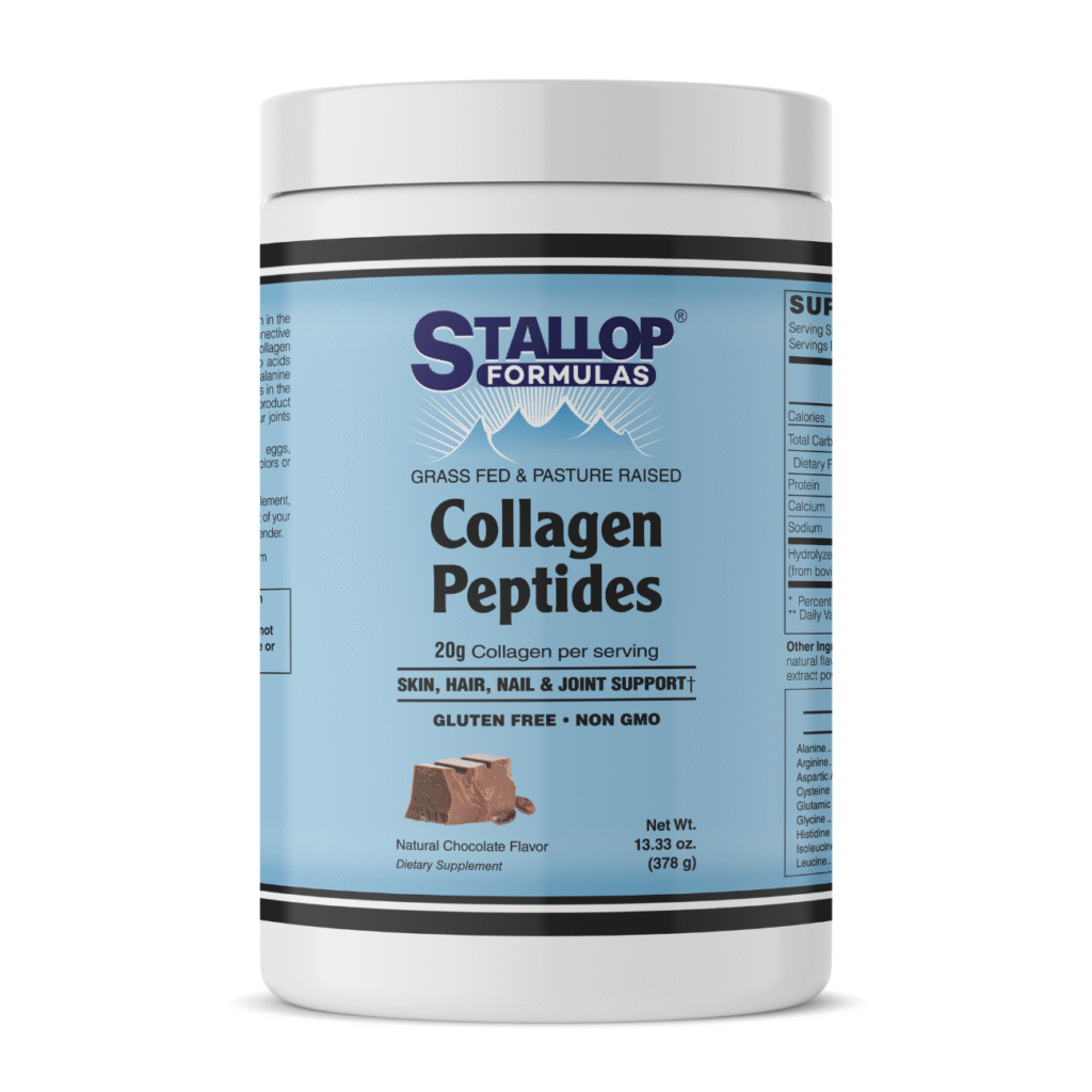 Chocolate Collagen Peptides 378 grams Stallop Formulas