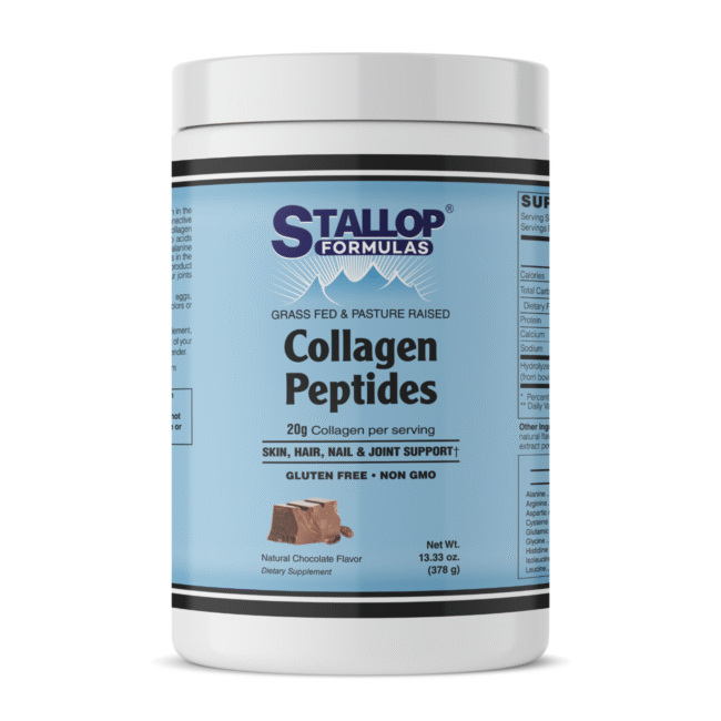 Chocolate Collagen Peptides 378 grams Stallop Formulas