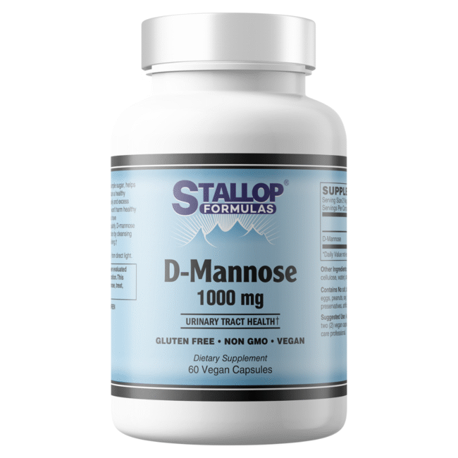 D-Mannose 1000 mg 60 count Stallop Formulas