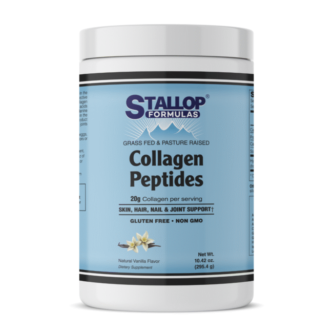 Vanilla Collagen Peptides 295.4 grams Stallop Formulas