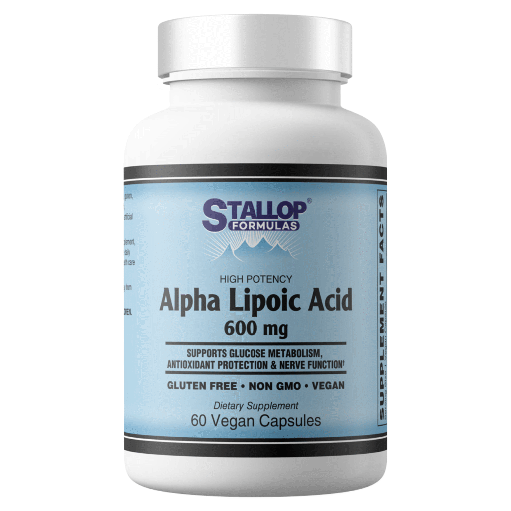 Alpha Lipoic Acid 600 mg 60 count Stallop Formulas