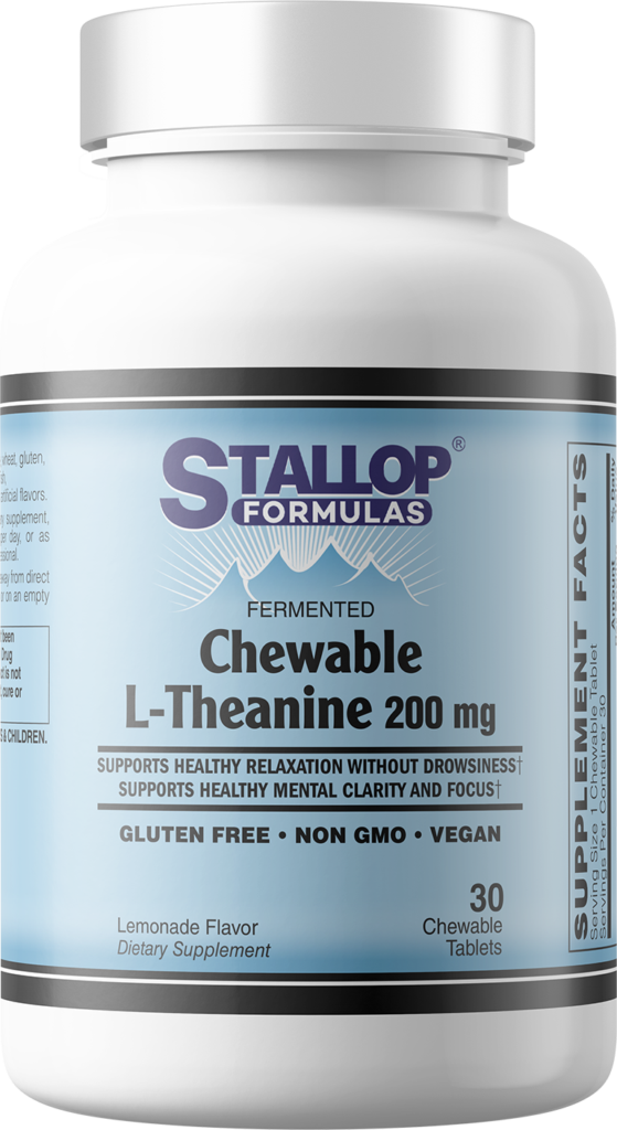 Chewable L-Theanine 200mg Stallop Formulas®