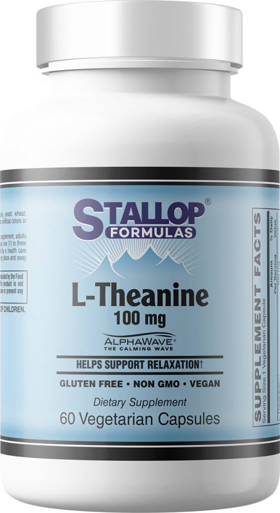 L-Theanine 100 mg 60 Capsules Stallop Formulas®